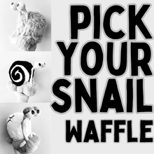 Load image into Gallery viewer, Pick your spooky snail waffle entry
