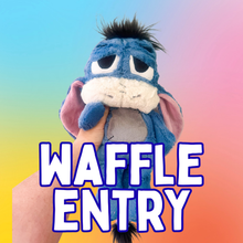 Load image into Gallery viewer, Medium Eeyore Waffle Entry