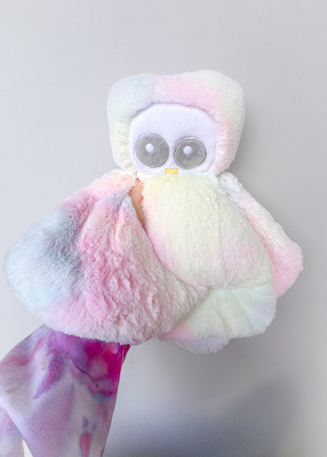 Pastel Rainbow Owl