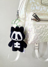 Load image into Gallery viewer, SkelleCat Keychain
