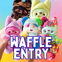 Load image into Gallery viewer, Medium Cat/Bear Waffle Entry
