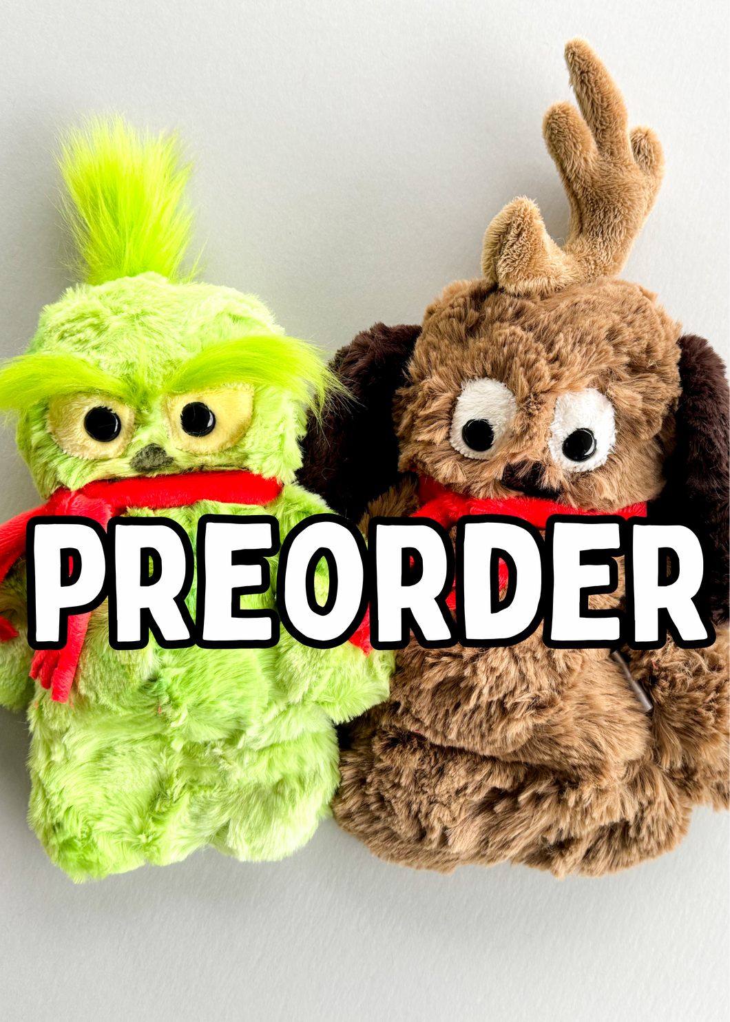 PREORDER Grinch & Max set