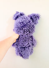 Load image into Gallery viewer, Medium Bright Purple Shaggy Wolf
