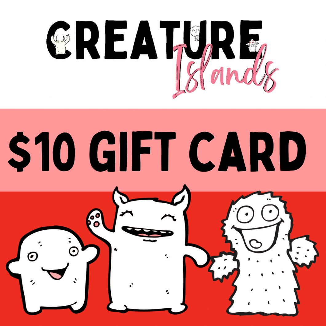 Creature Islands Gift Card