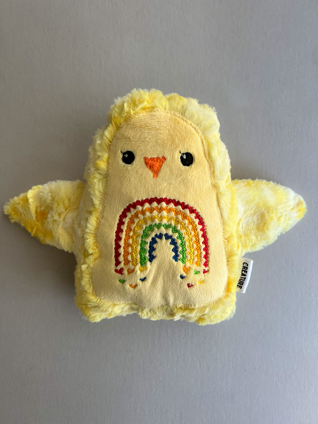 Bubble - rainbow yellow chick